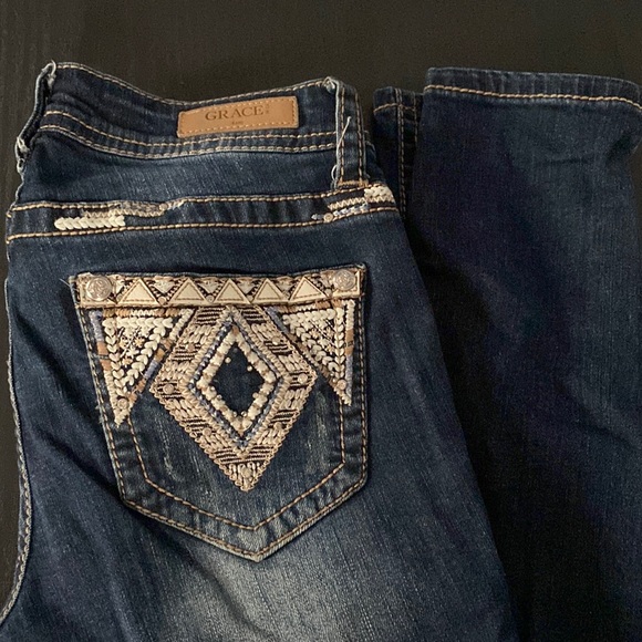 Grace in LA Denim - Grace In LA skinny jeans size 26